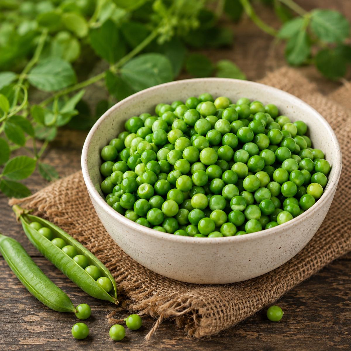 Frozen Peeled Green Peas 1 Kg