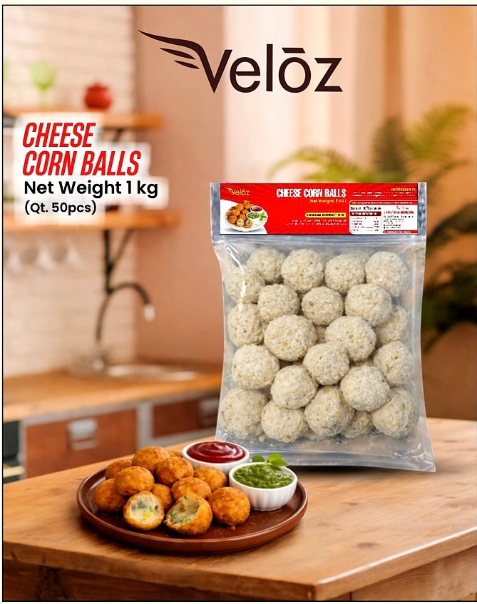 VELOZ Cheese corn ball