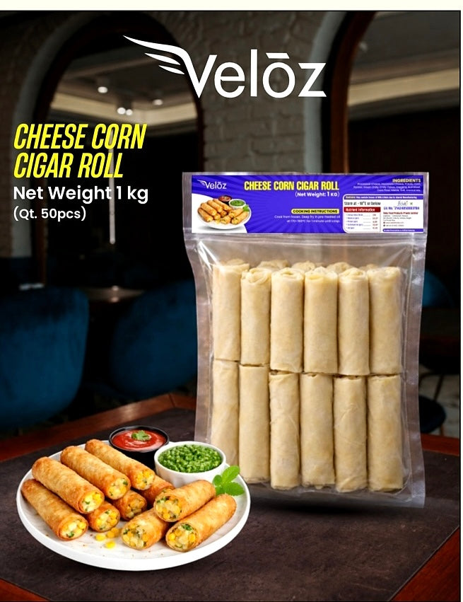 VELOZ Cheese corn cigar roll