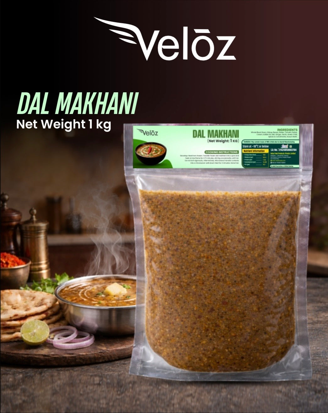 VELOZ Frozen dal makhani