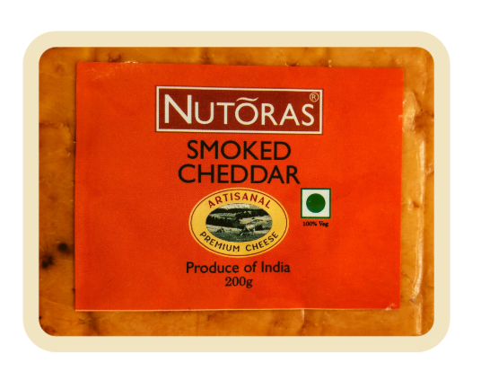 NUTORAS Smoked Cheddar 200g