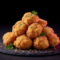 PYRAMID EATS Crispy Fried Chicken Popcorn 1 Kg