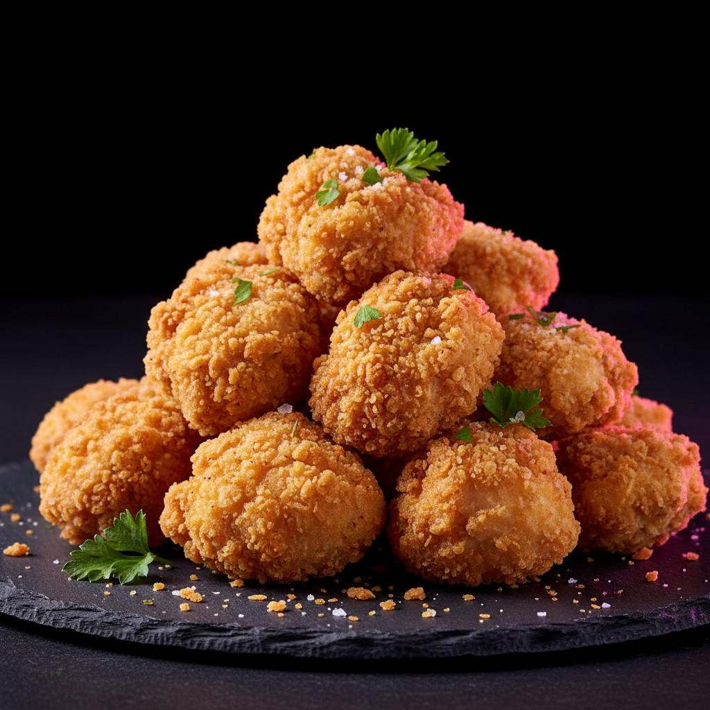 PYRAMID EATS Crispy Fried Chicken Popcorn 1 Kg