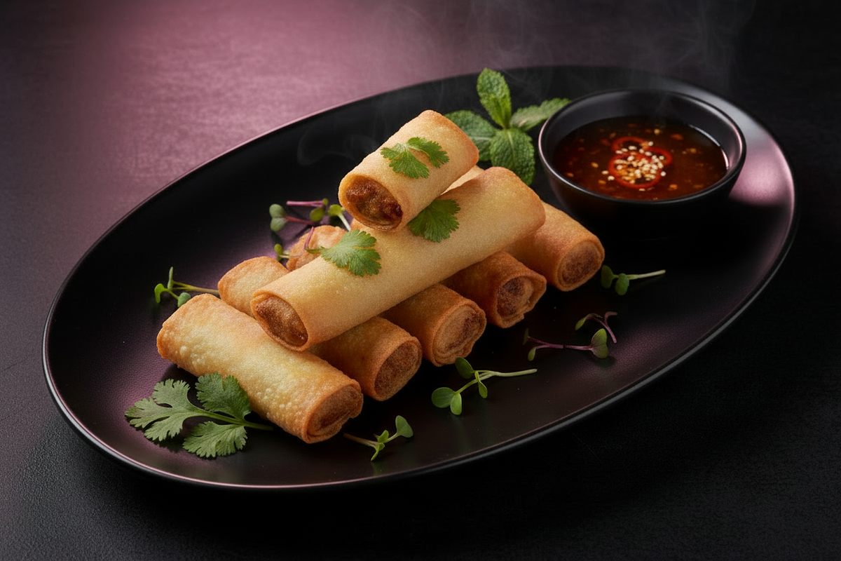 FRESHESZY Jain Schezwan Spring Roll 1 Kg